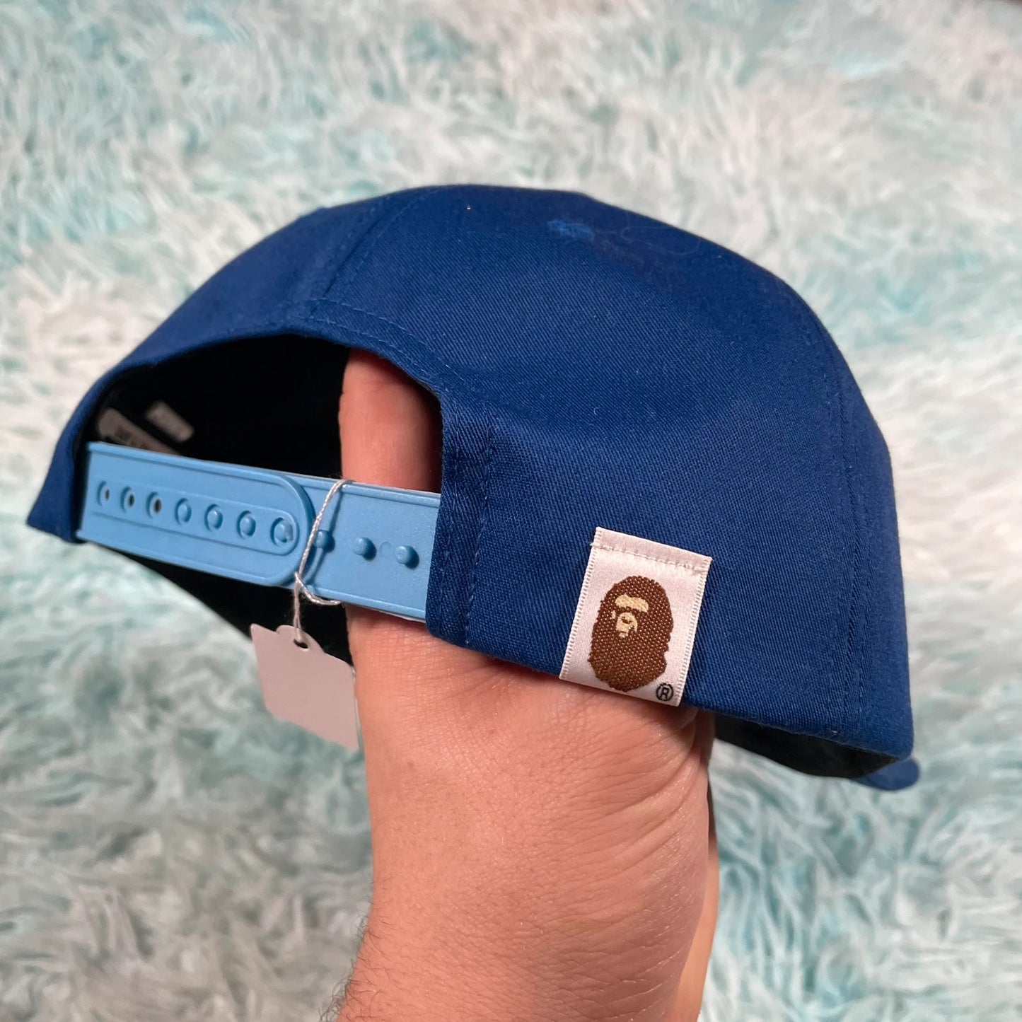 Blue Bape A Bathing Ape Cap Sequin