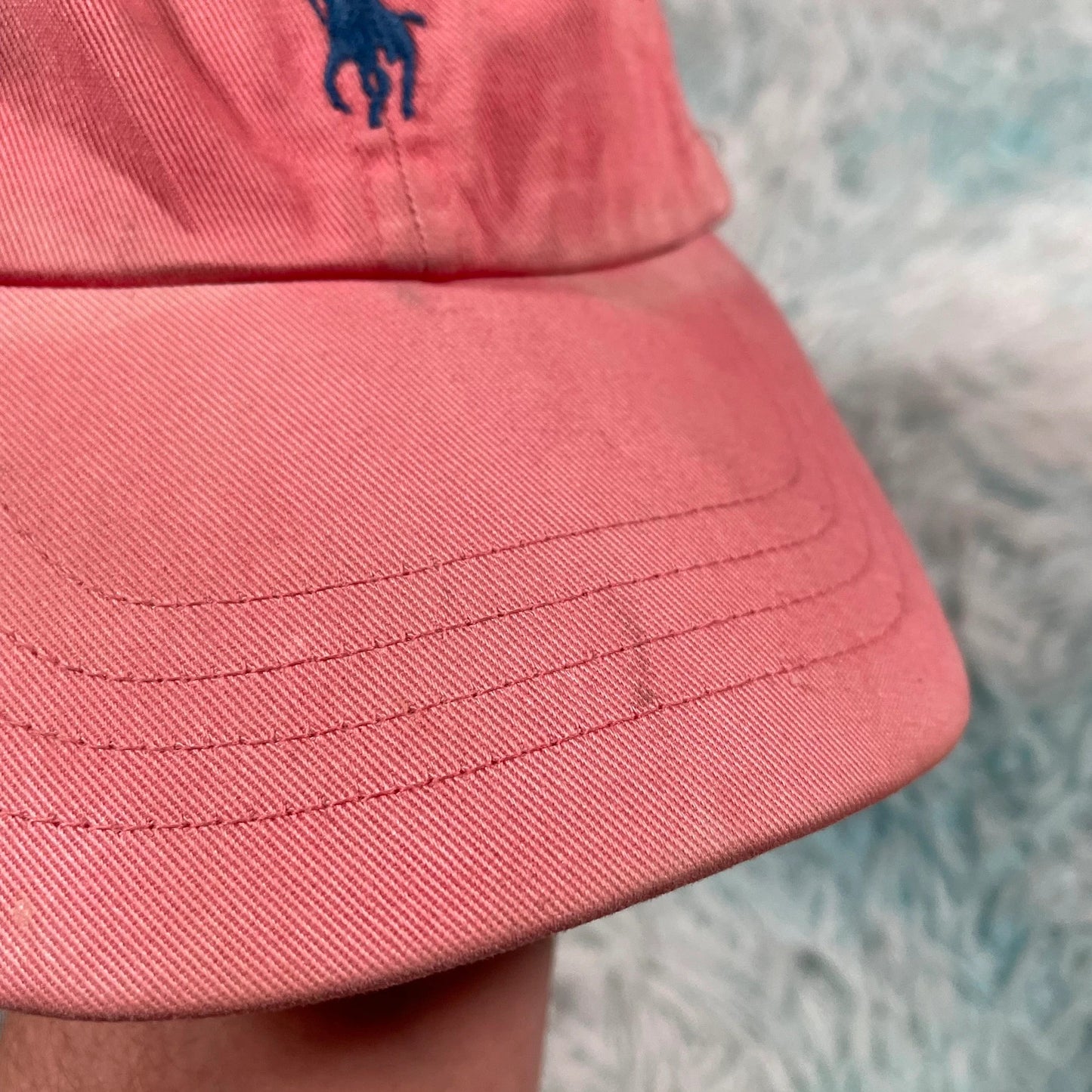 Vintage Pink Polo Ralph Lauren Cap