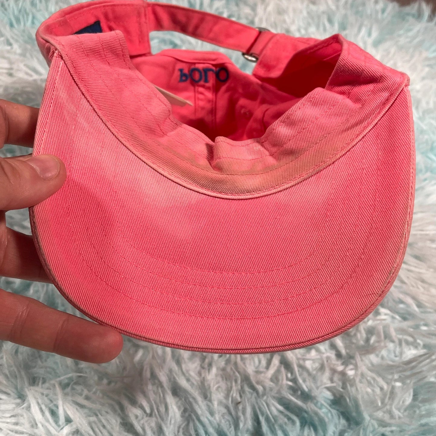 Vintage Pink Polo Ralph Lauren Cap