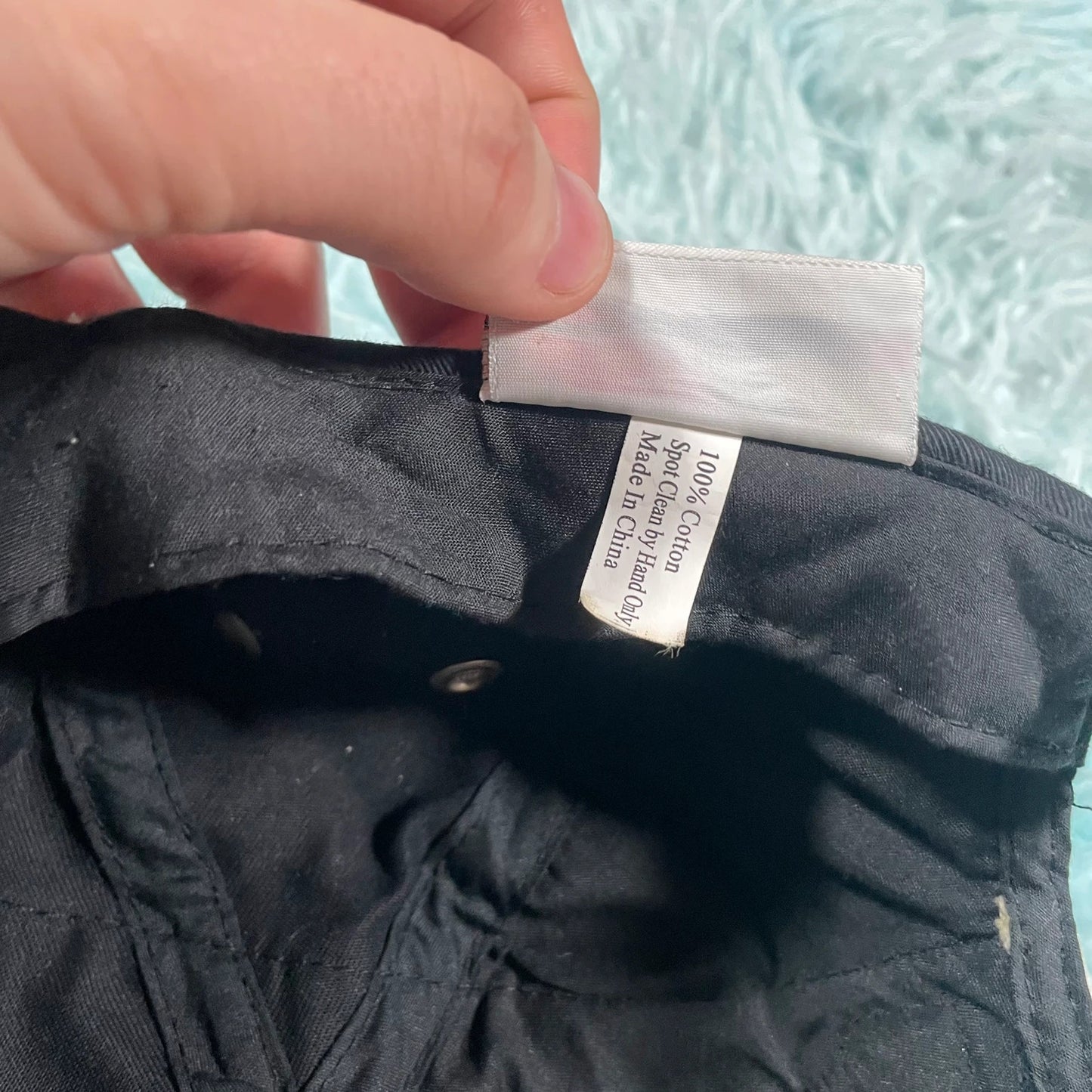 Vintage Black & White Honda Racing Cap