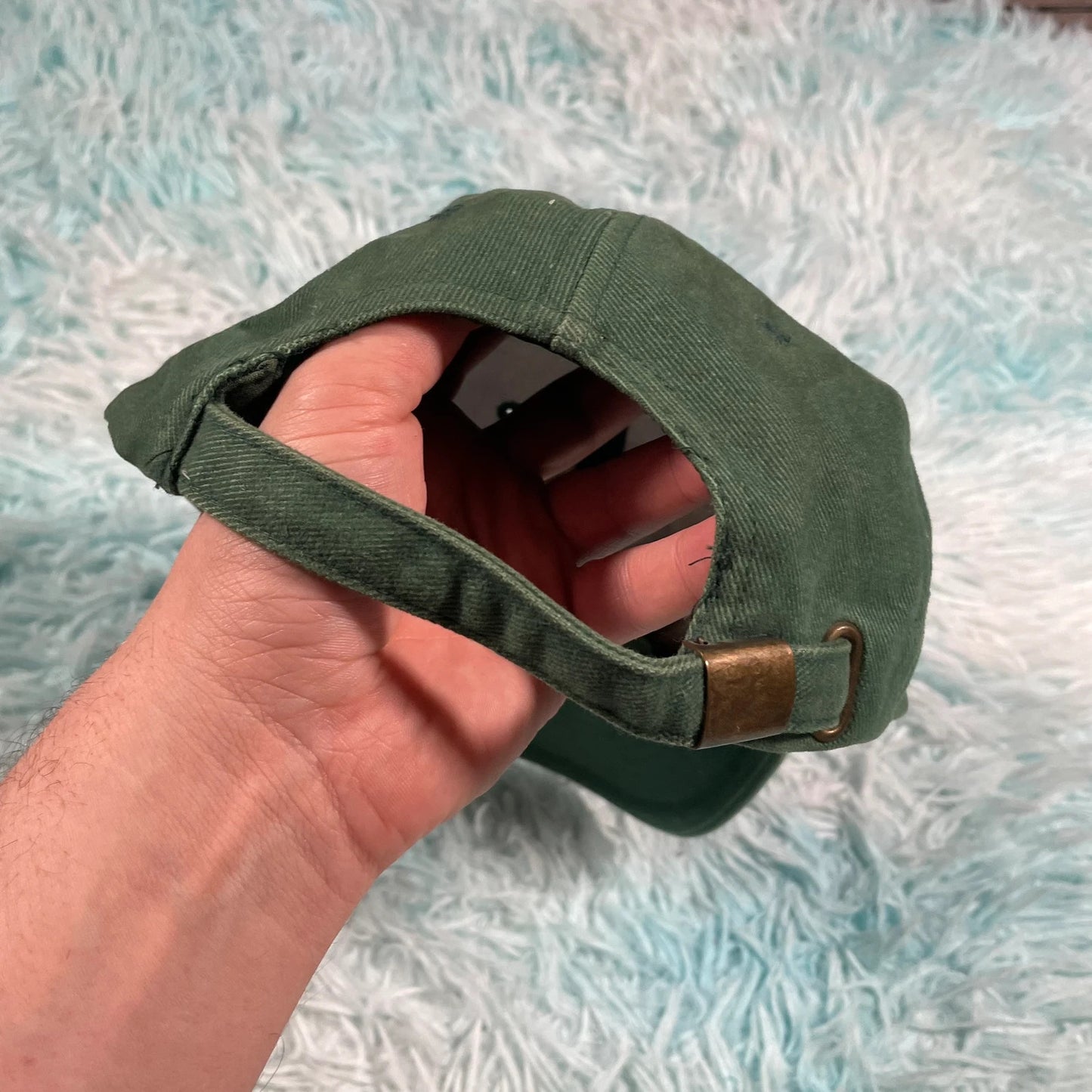 Vintage Green Jaguar Racing Cap