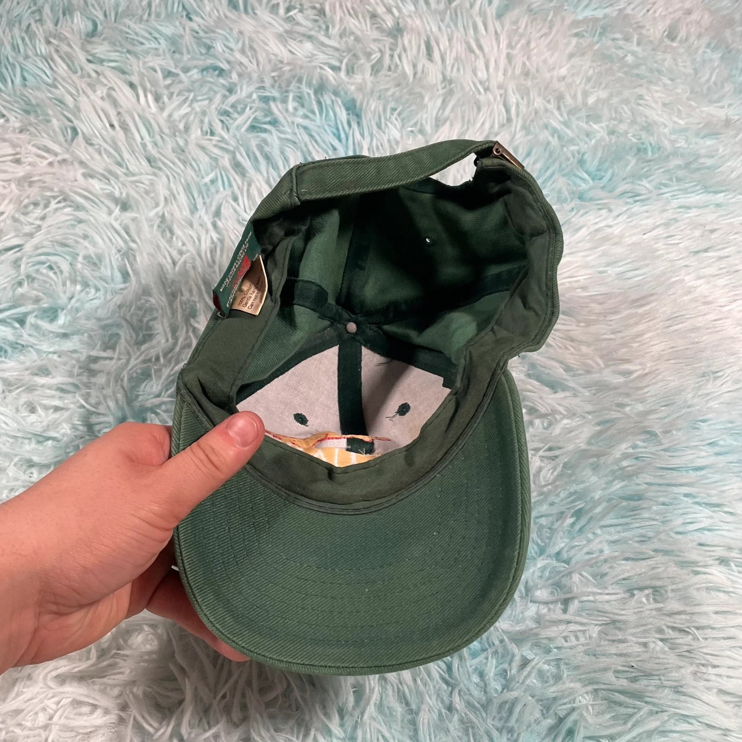Vintage Green Jaguar Racing Cap