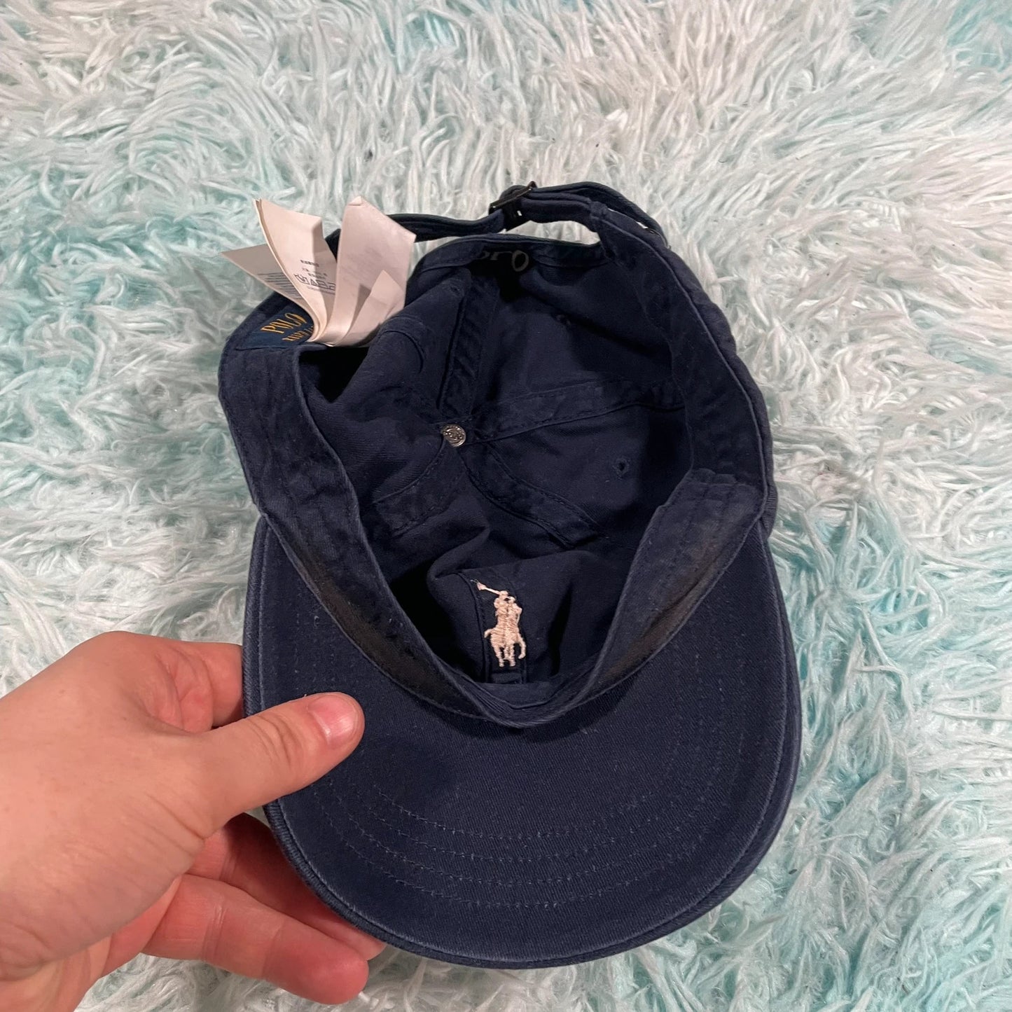 Vintage Navy Polo Ralph Lauren Cap