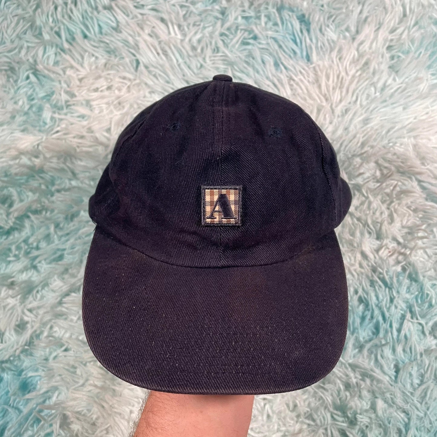 Vintage 90s Navy Aquascutum Cap