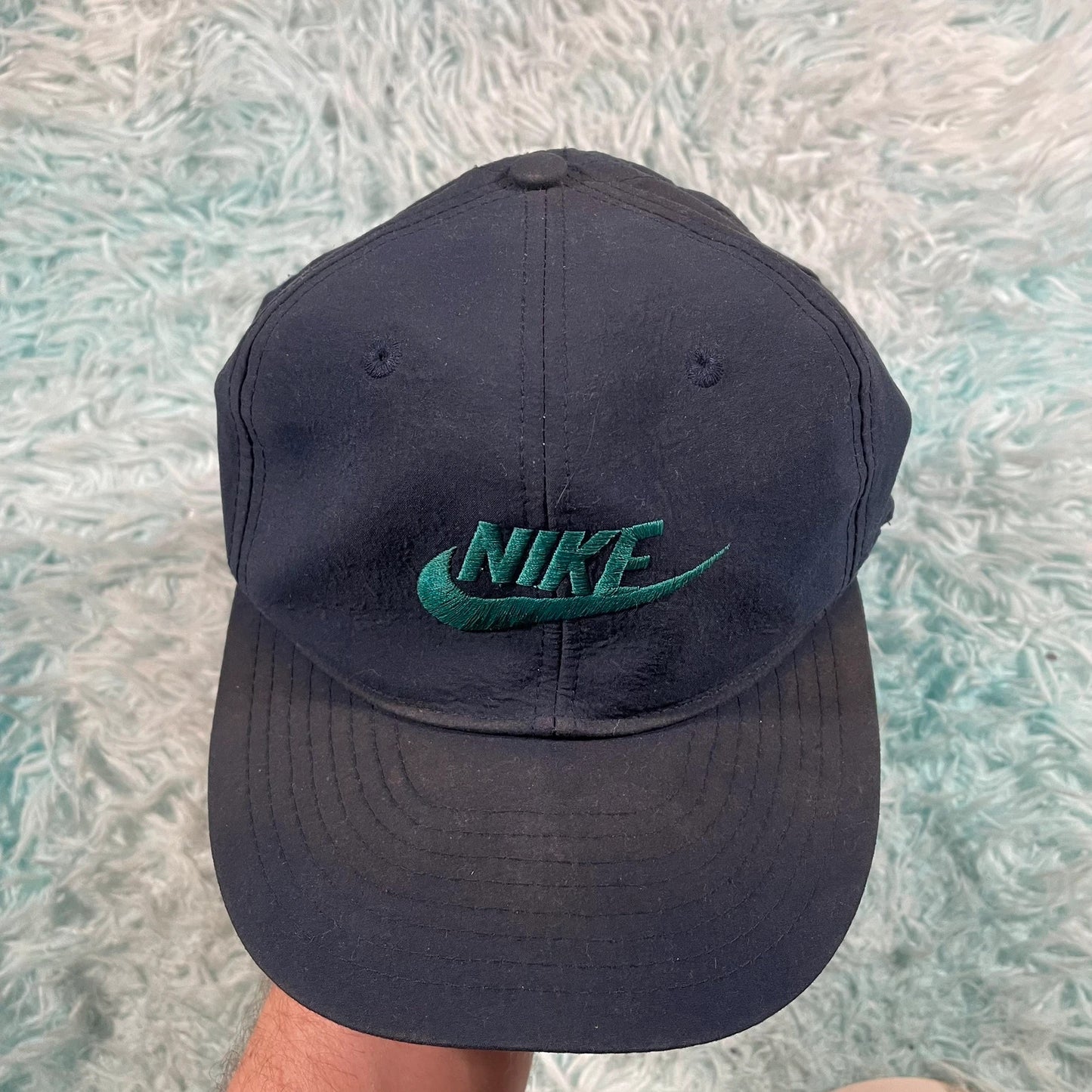 Vintage 80s Navy Nike Cap