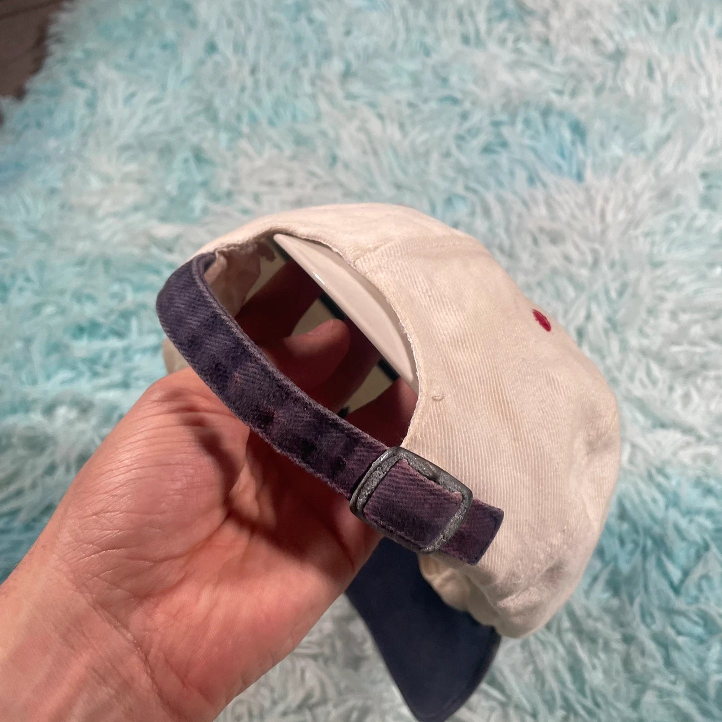 Vintage 90s Cream France Rugby 7s Cap