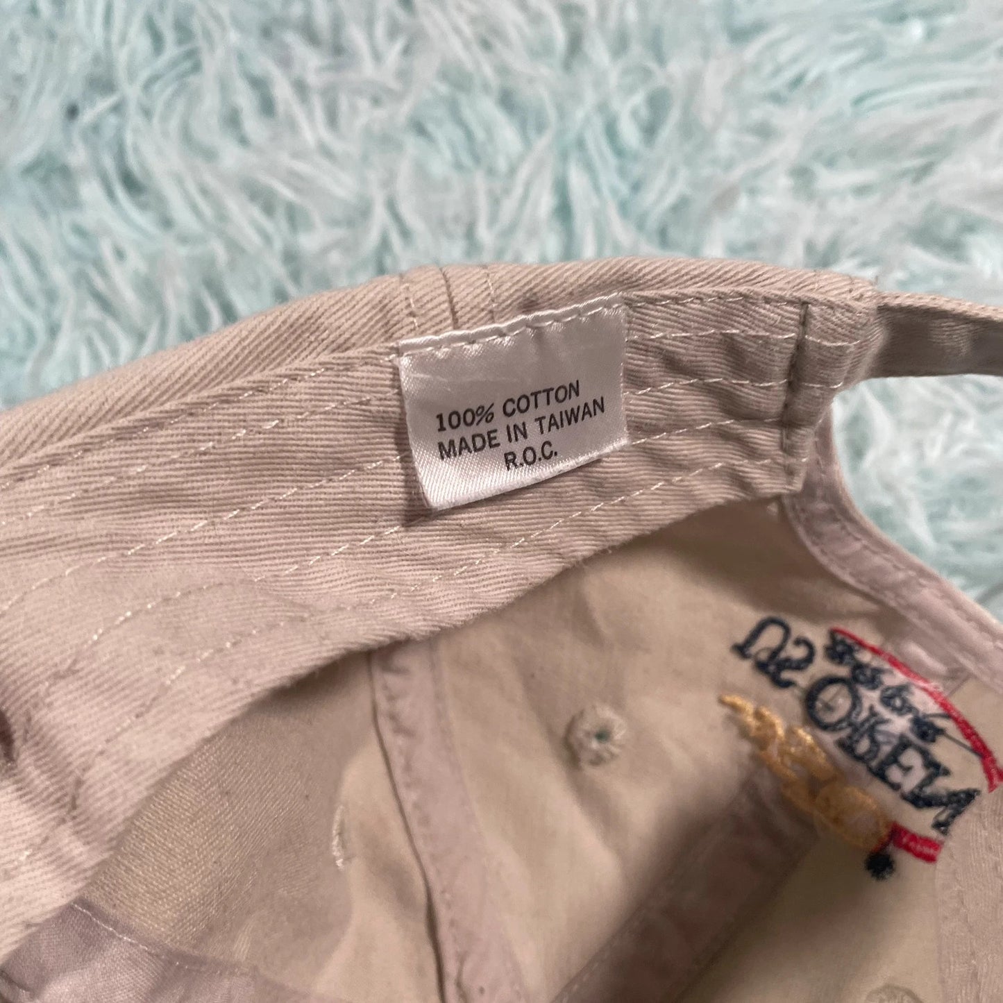 Vintage Beige US Open 2002 golf cap