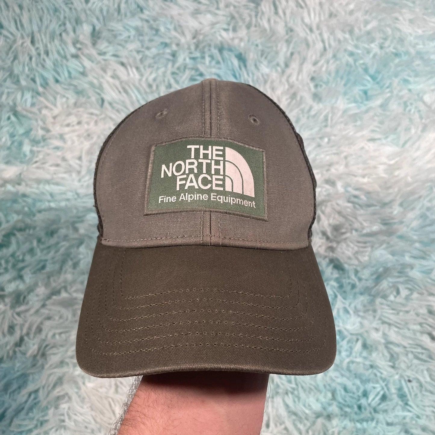 Khaki The North Face Trucker Cap