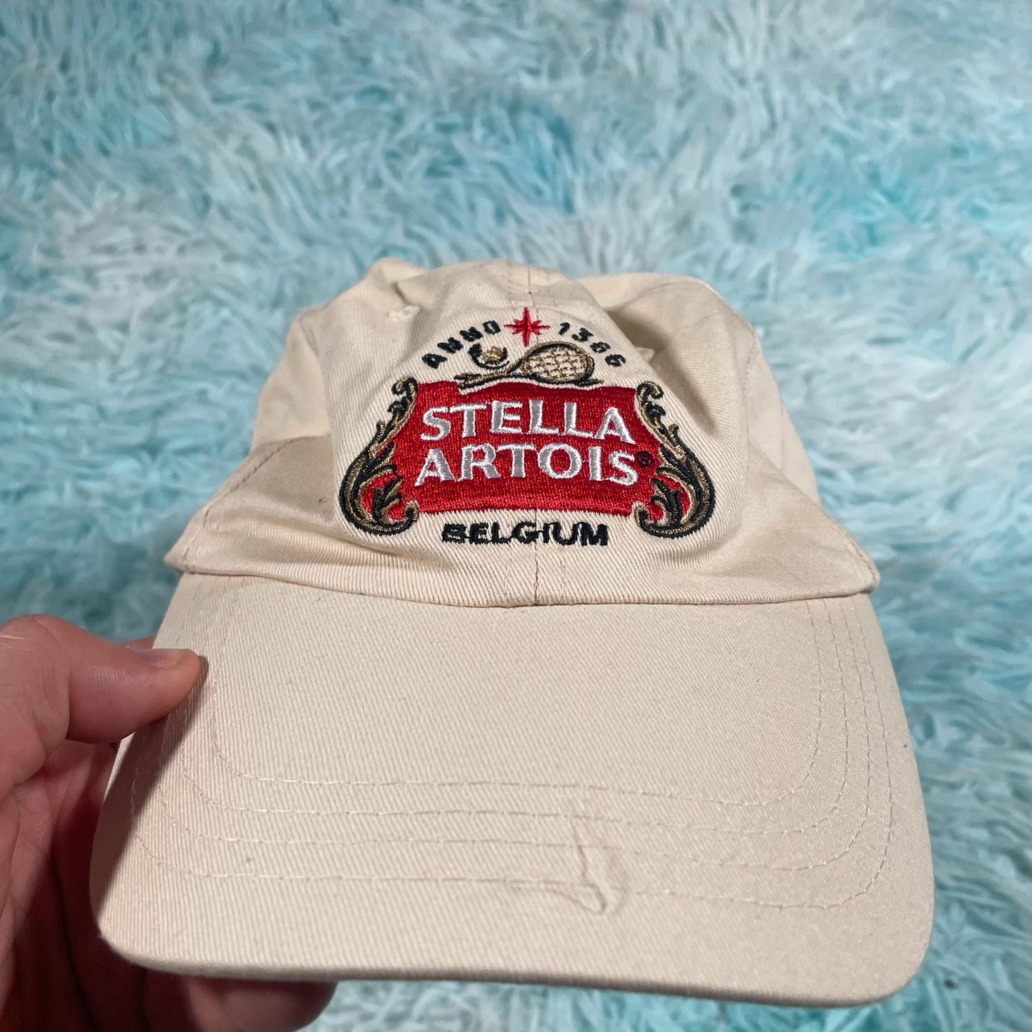Vintage Cream Stella Artois Beer Cap
