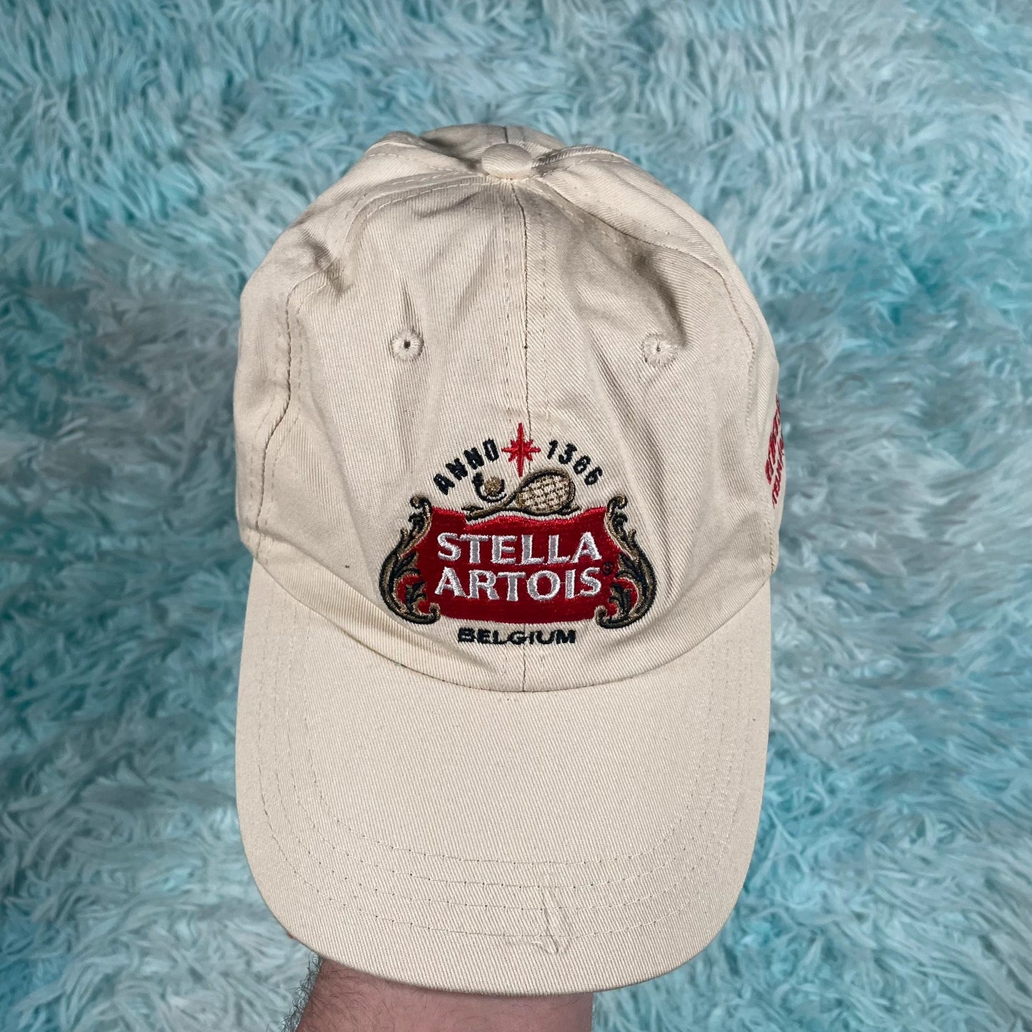 Vintage Cream Stella Artois Beer Cap