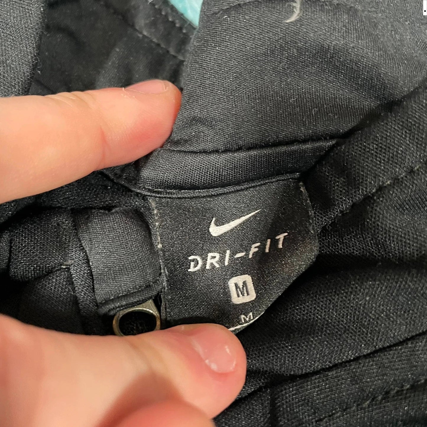 Black Nike 1/4 Zip Athletic Jumper - Medium