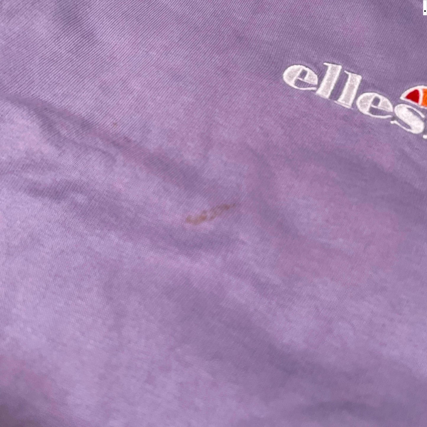 Purple Ellesse Sweatshirt Spellout - Size 14