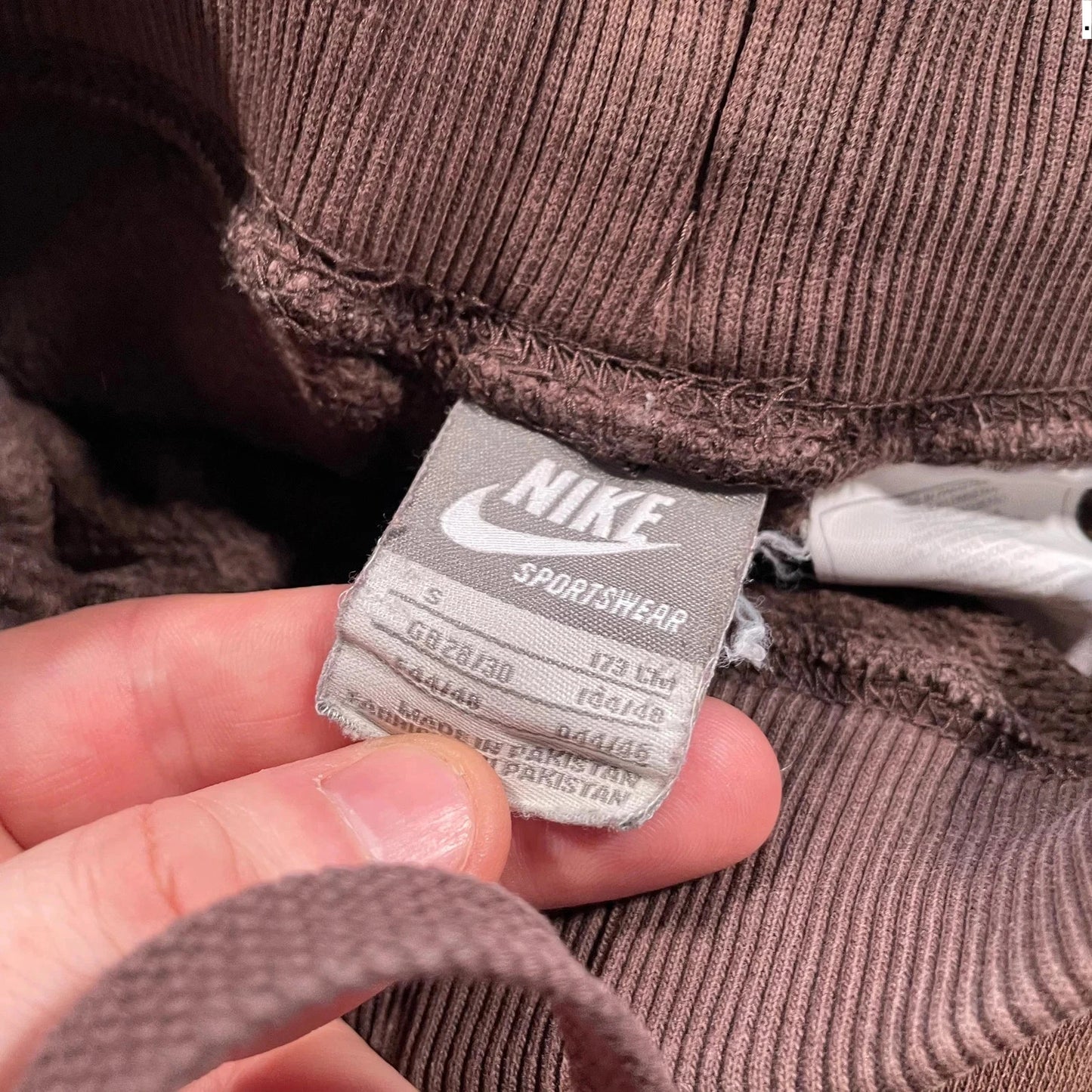 Vintage 00s Brown Nike Joggers Baggy - Small