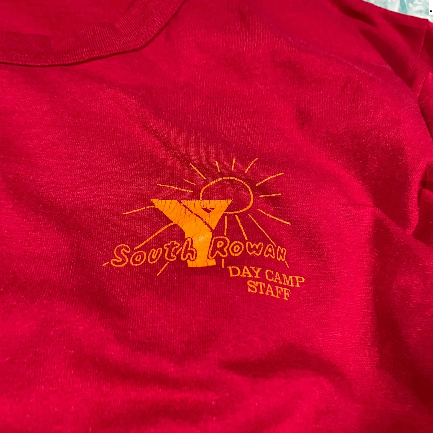 Vintage 90s Red Russell Athletic Graphic T Shirt - XL