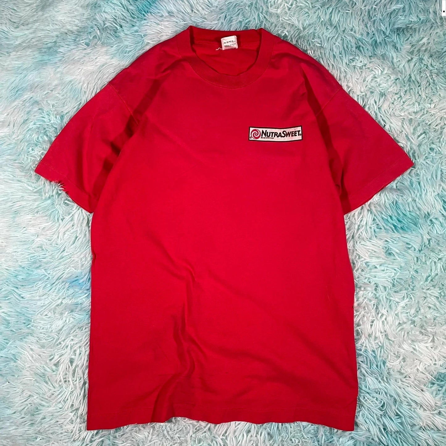 Vintage 90s Red Nutrasweet Company T Shirt - Large