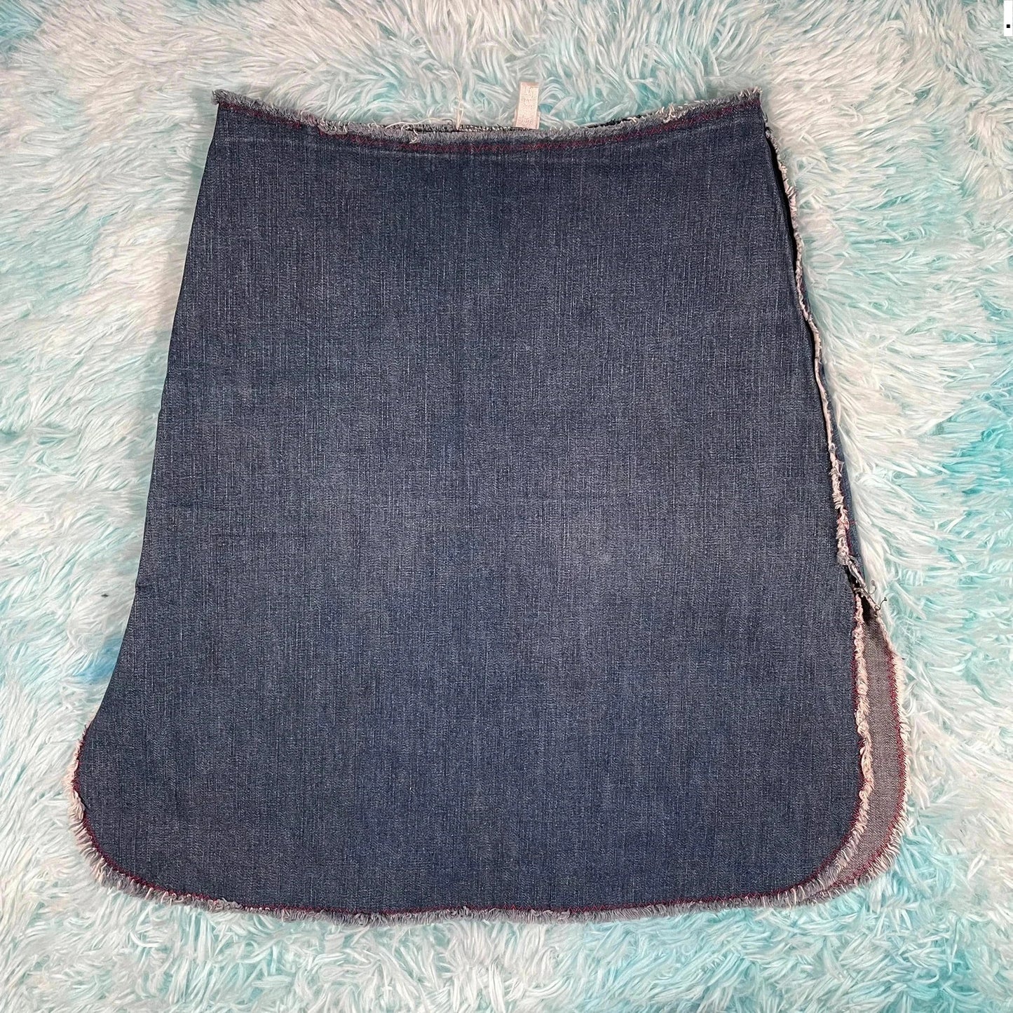 Vintage 00s Y2K Silas Denim Skirt - Small