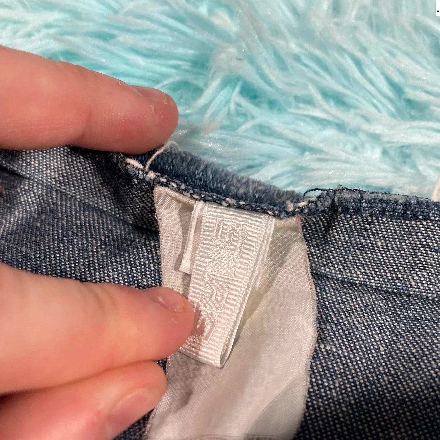 Vintage 00s Y2K Silas Denim Skirt - Small