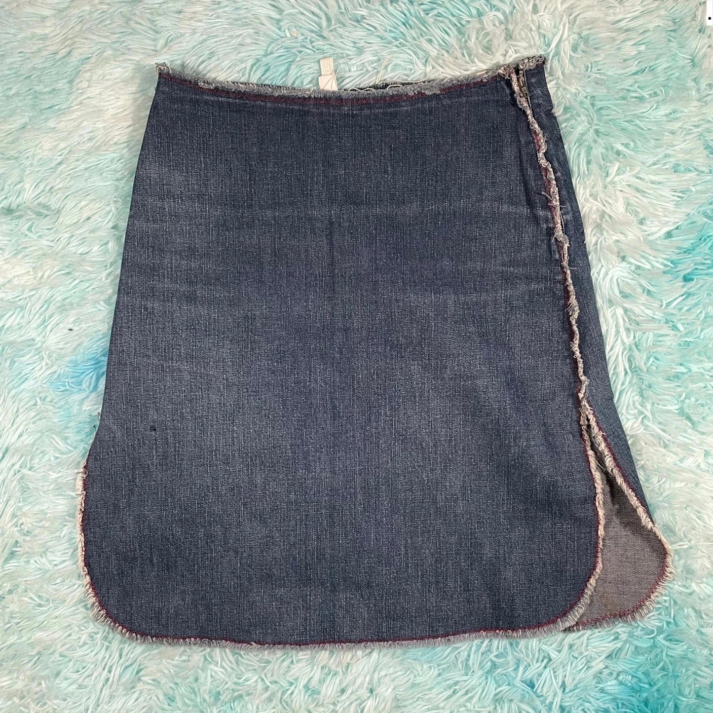 Vintage 00s Y2K Silas Denim Skirt - Small