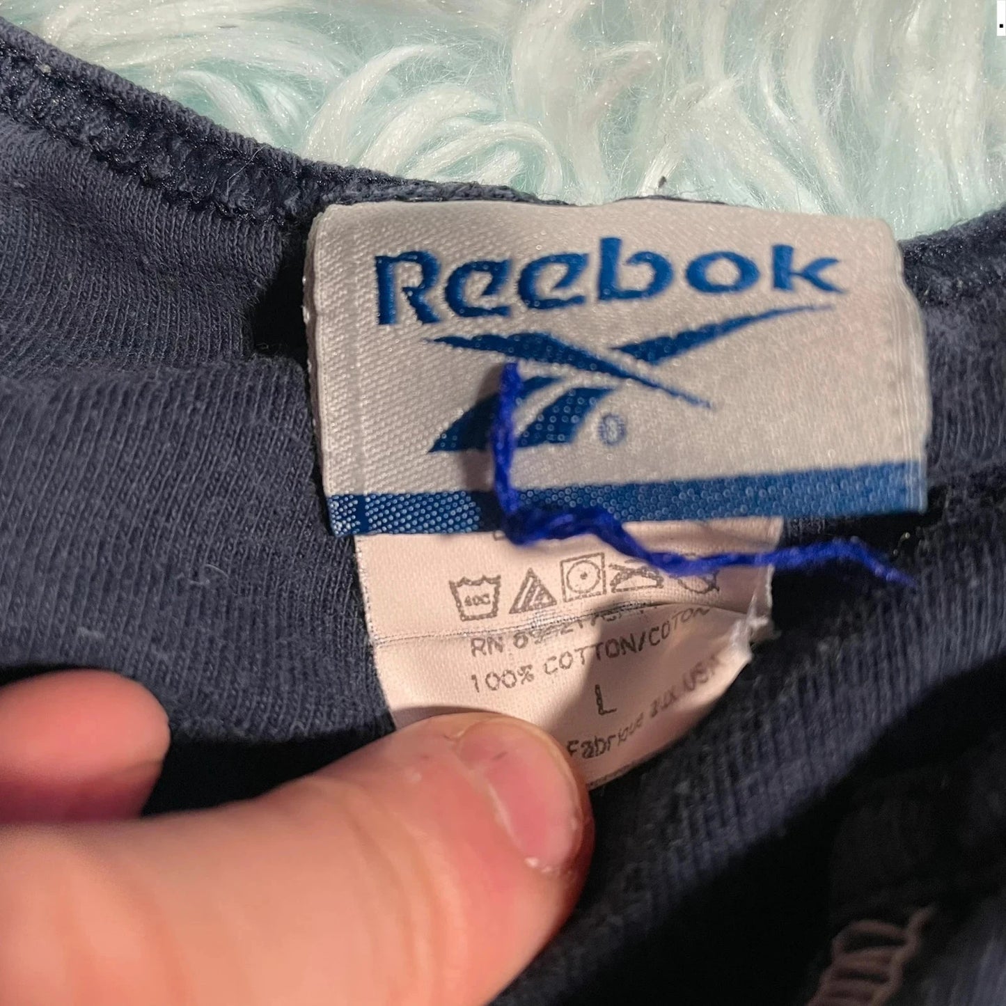 Vintage 00s Navy Reebok T Shirt - Large