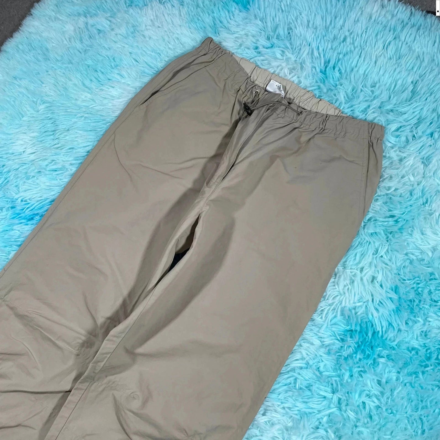 Vintage 00s Beige Next Tracksuit Bottoms - Size 10