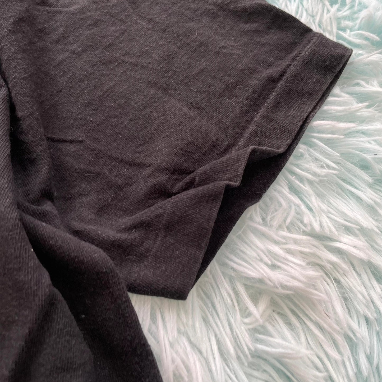 Vintage 90s Black Christian Graphic T Shirt - Large