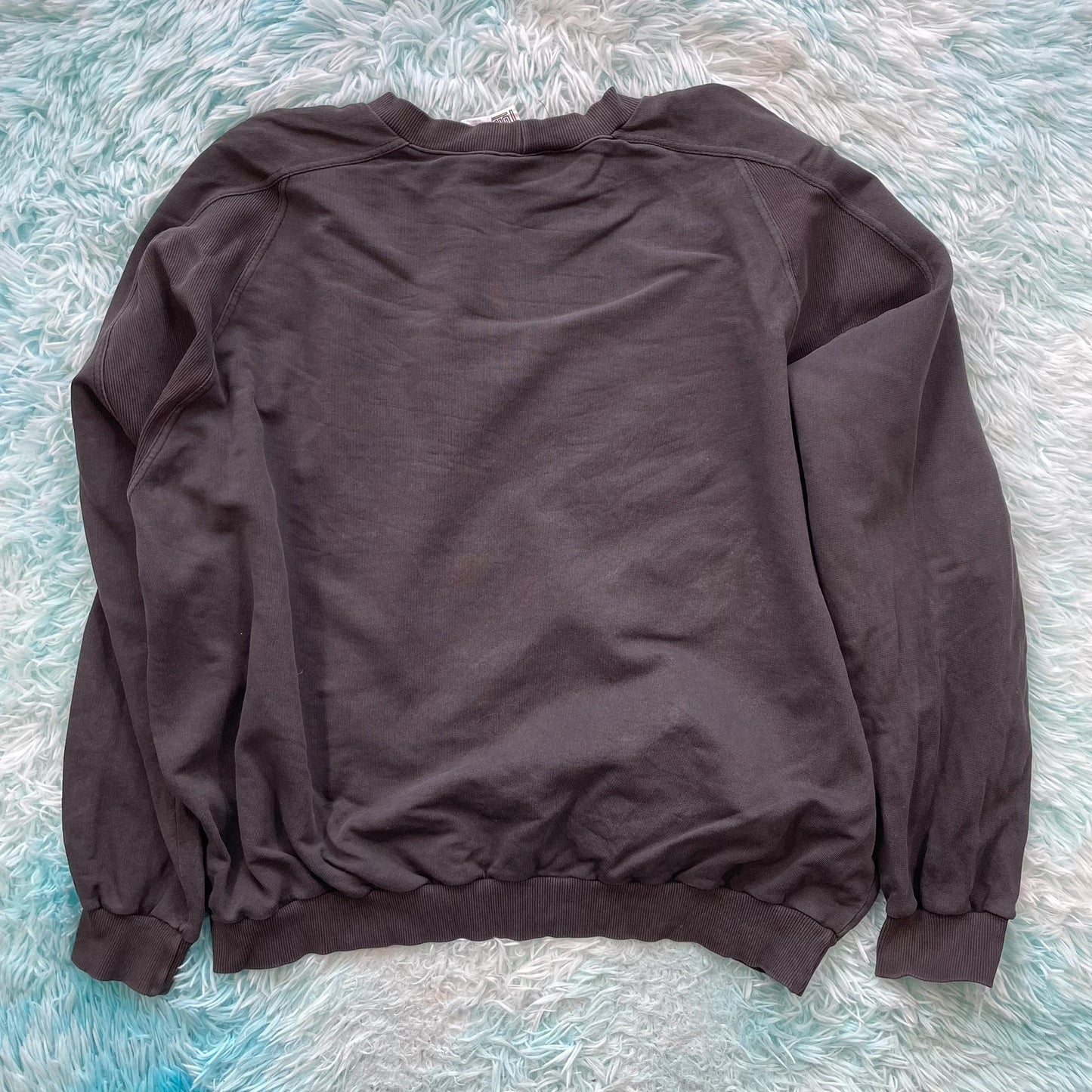 Vintage 90s Black Nike Oversized Baggy Sweatshirt - XL