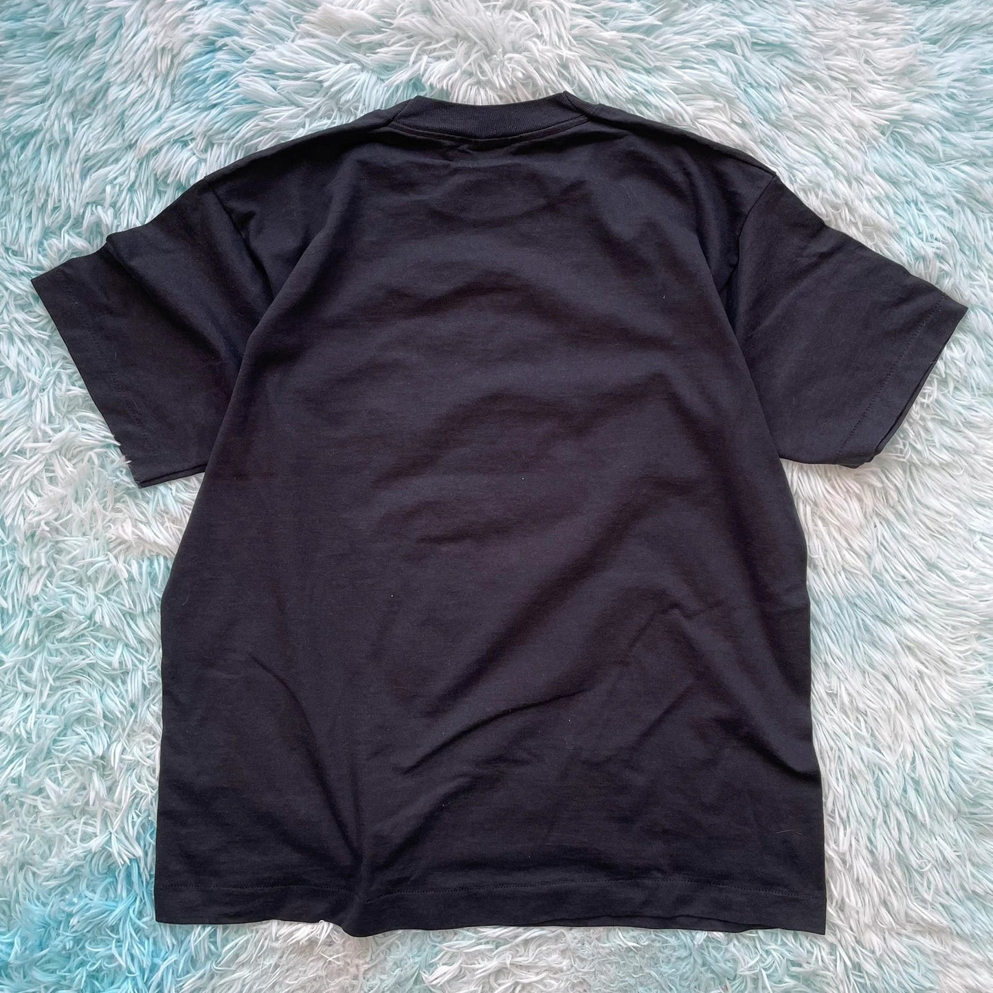 Vintage 90s Black Funny Bar Graphic T Shirt - XL