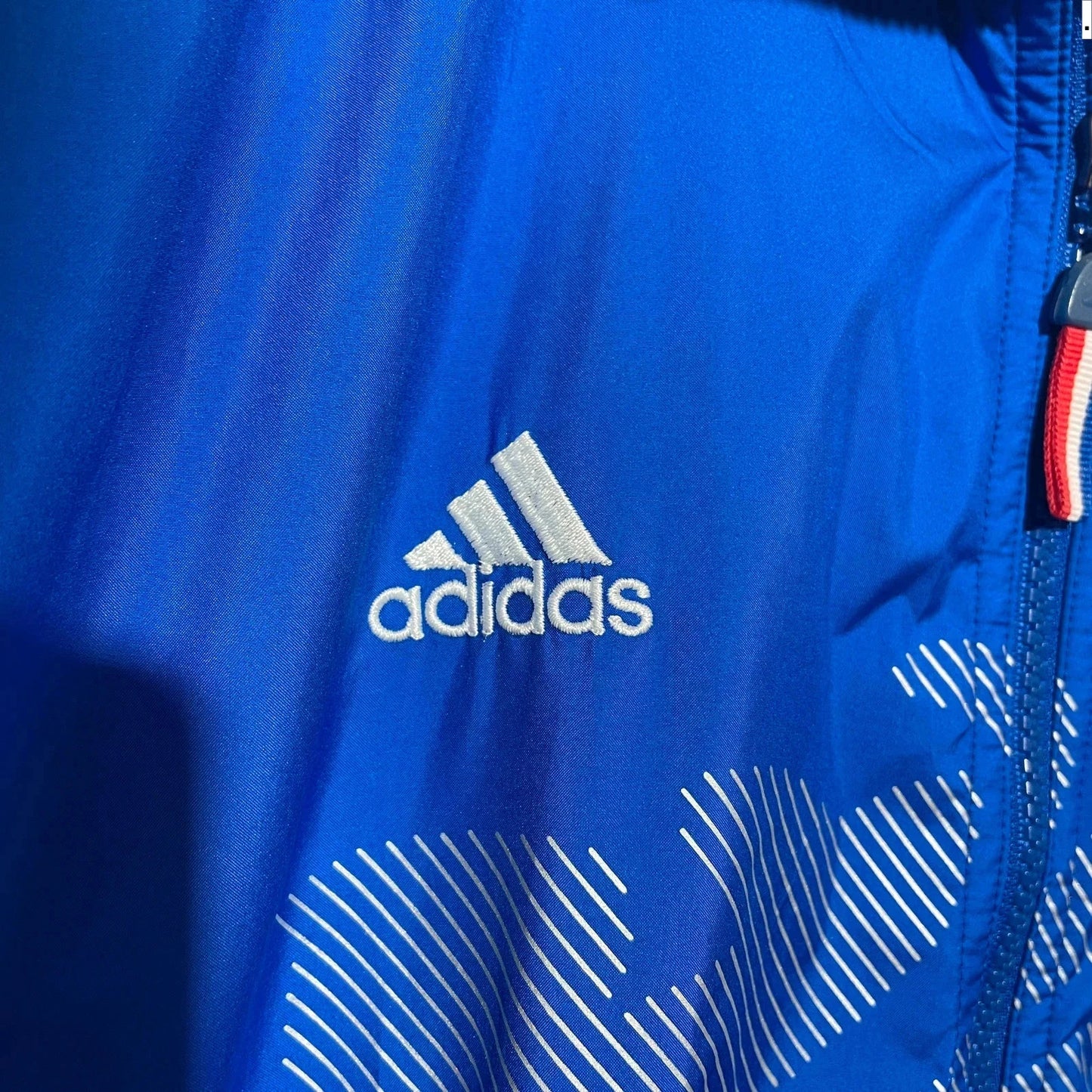 Vintage 2000 Paralympic Track Jacket Adidas Great Britain Blue - Medium