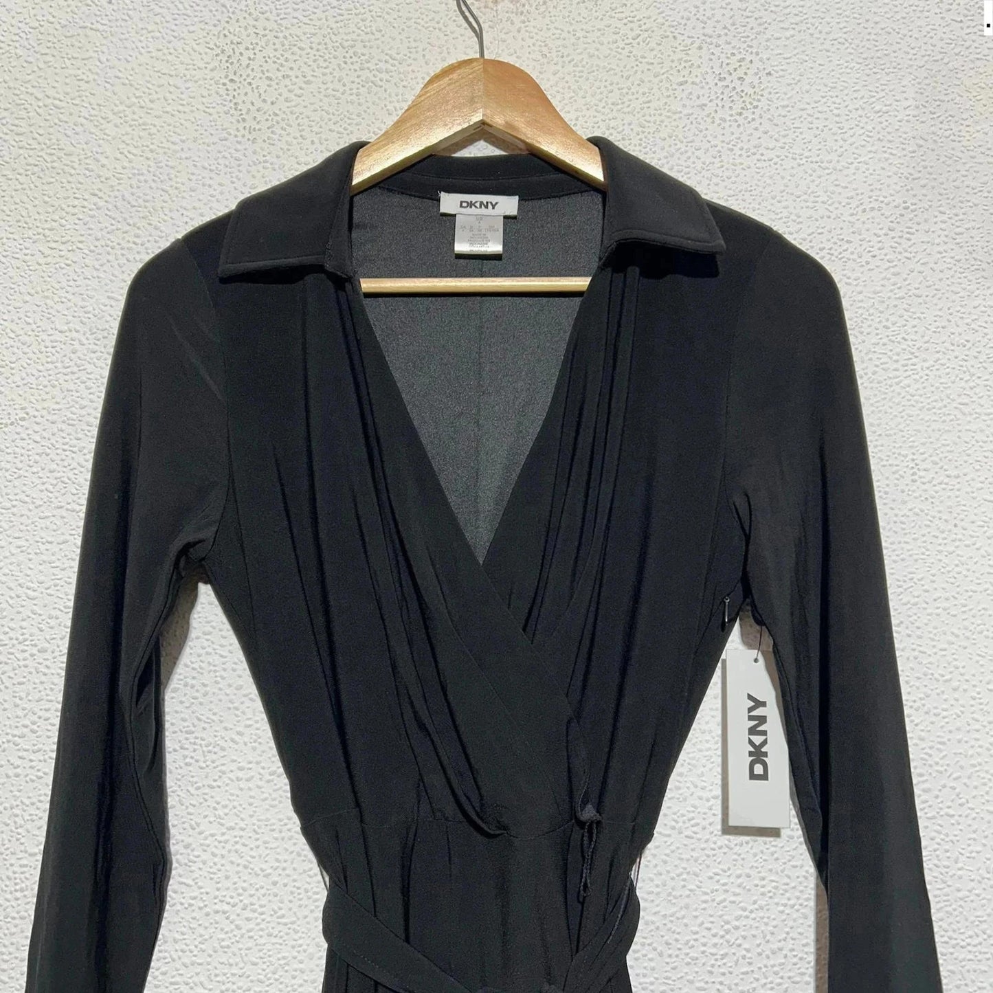 Black DKNY Formal Dress Long Sleeve Skin Tight - Size 4