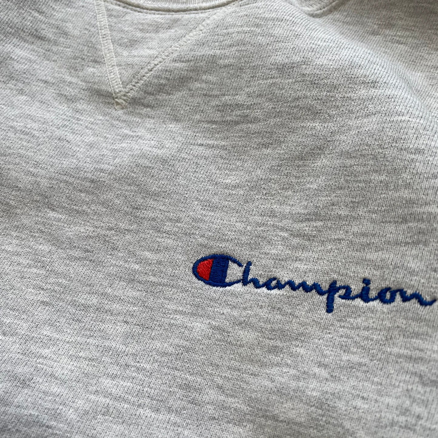 Vintage 90s Grey Champion Sweatshirt - Medium
