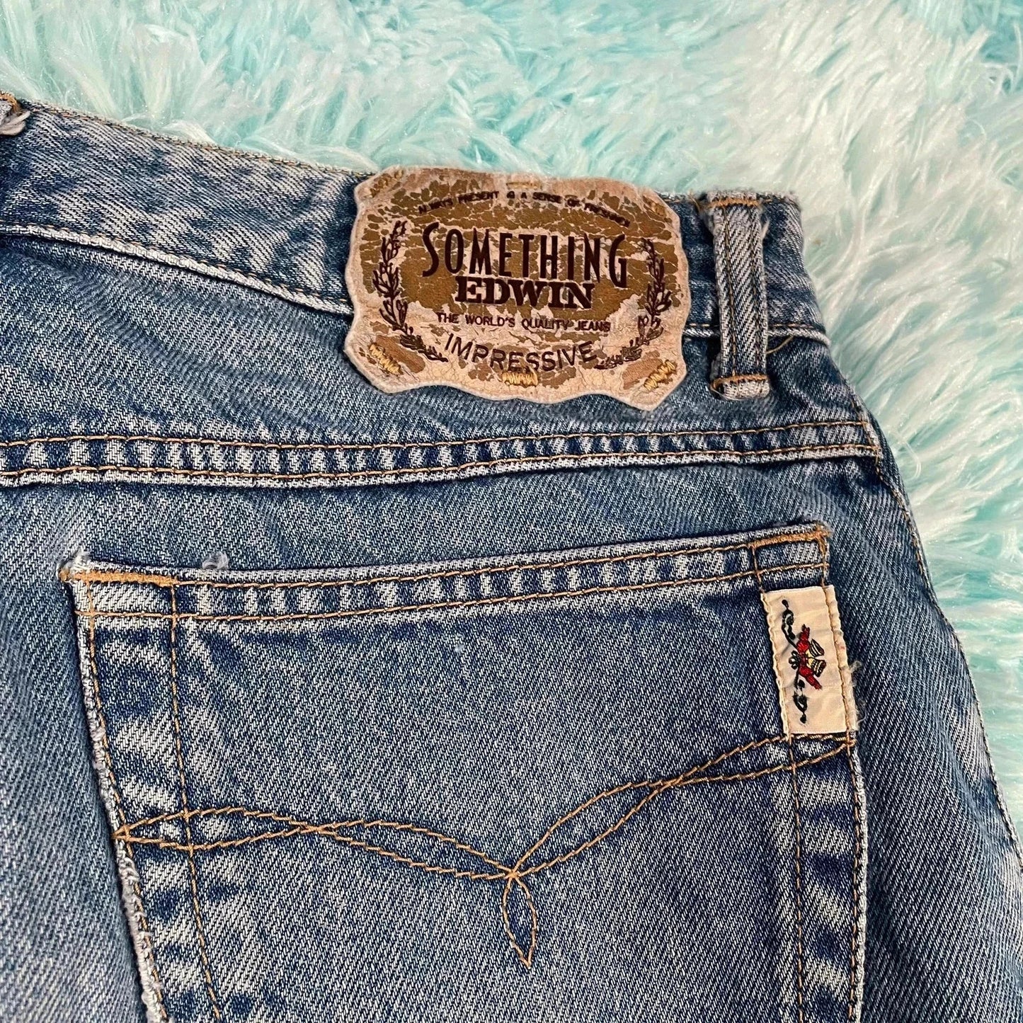 Vintage 90s Edwin Jeans Straight Leg - 28W 32L