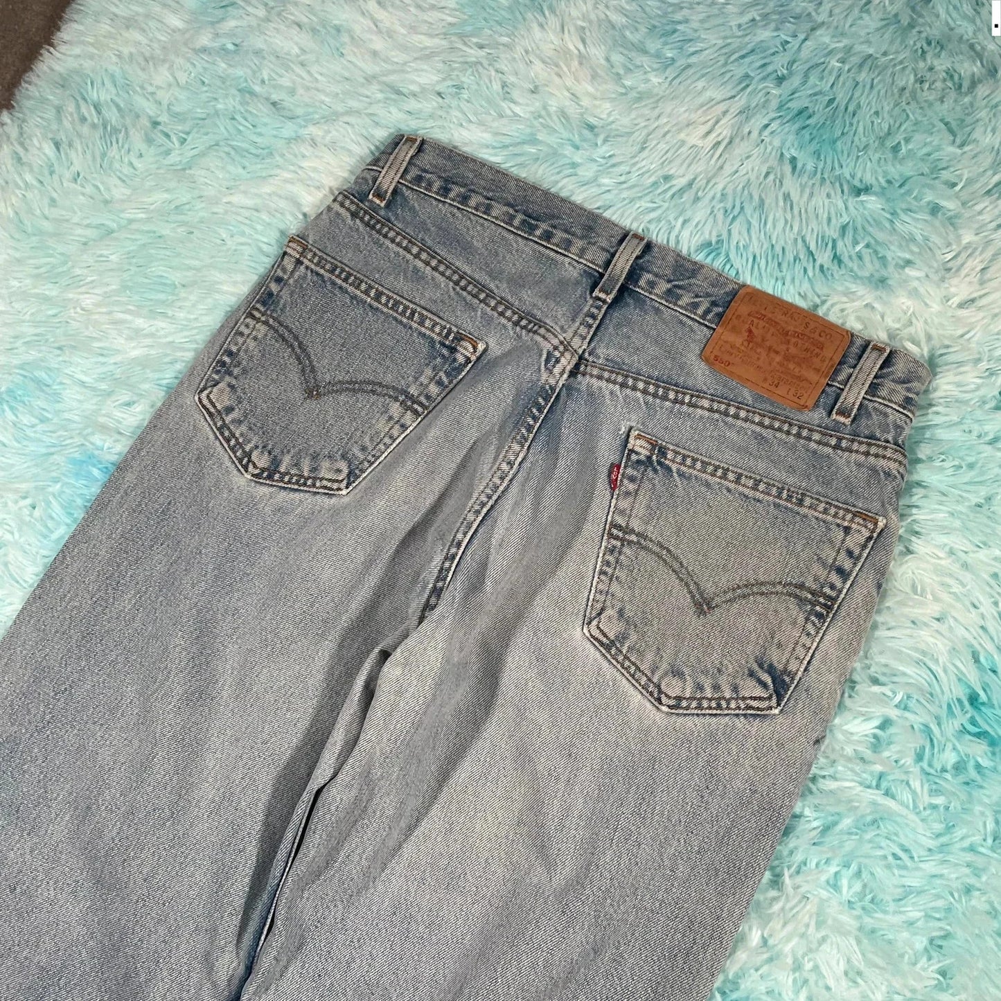 Vintage 90s Levi’s 550 Jeans Straight Leg - 34W 32L