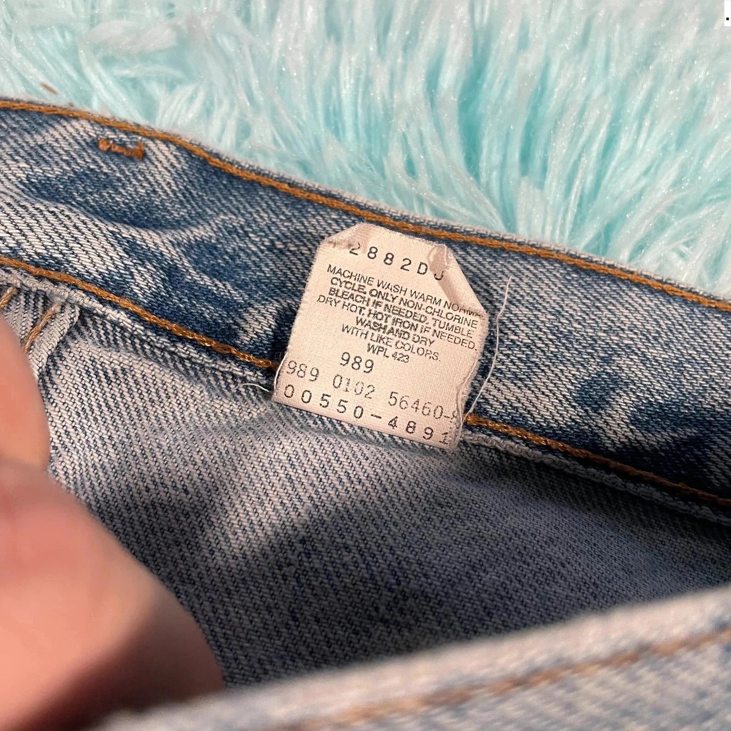 Vintage 90s Levi’s 550 Jeans Straight Leg - 34W 32L