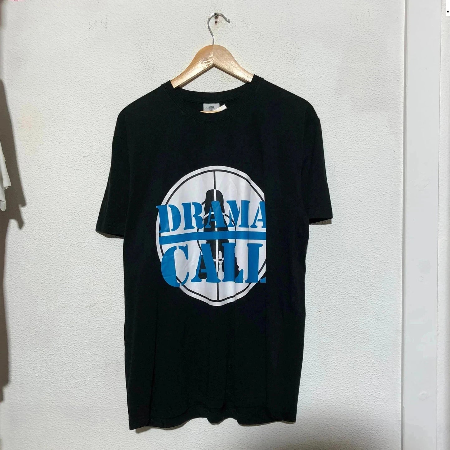 Black Drama Call Graphic T Shirt - Large