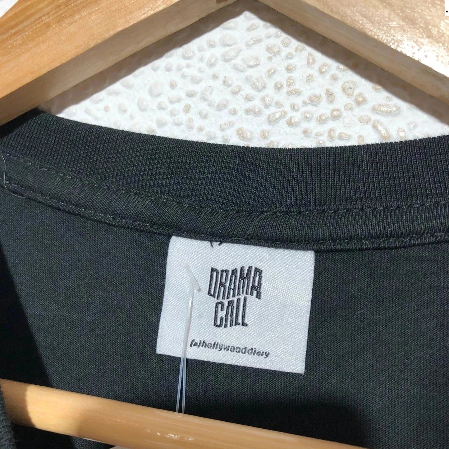 Black Drama Call Graphic T Shirt - Large