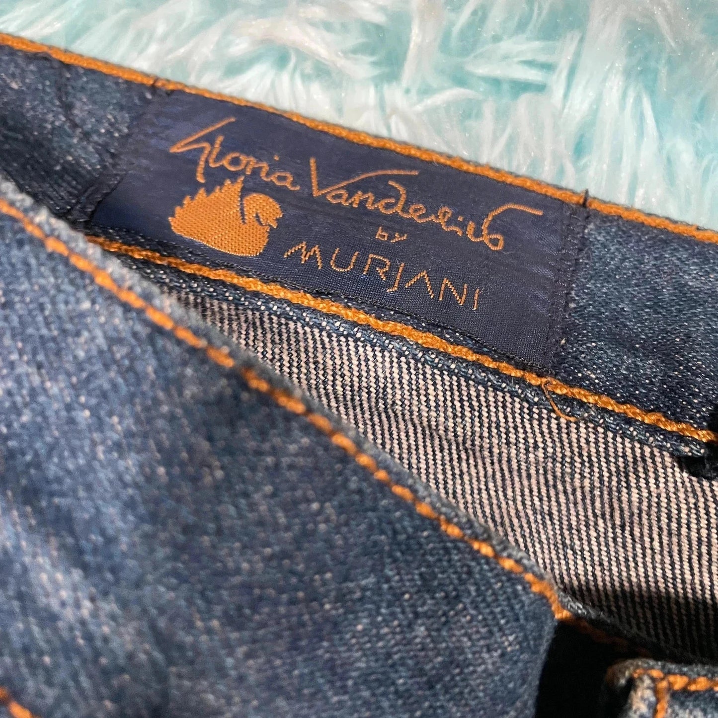 Vintage Blue Gloria Vanderbilt by Murjani Jeans Tapered - 38W 30L