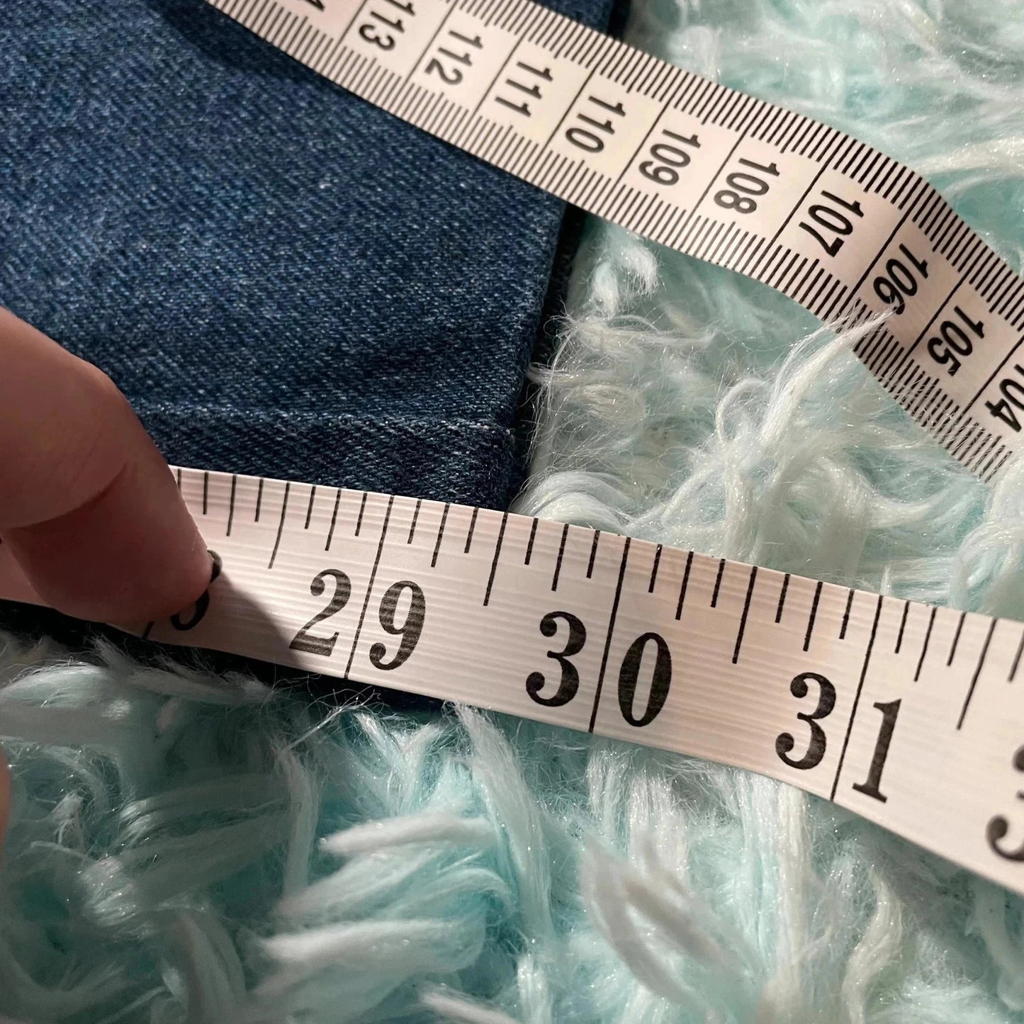 Vintage Blue Gloria Vanderbilt by Murjani Jeans Tapered - 38W 30L