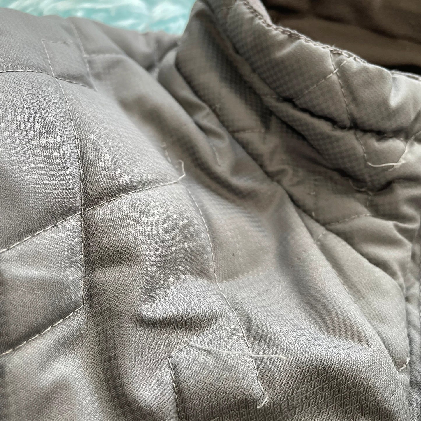 Grey Alpine North Puffer Jacket - XL