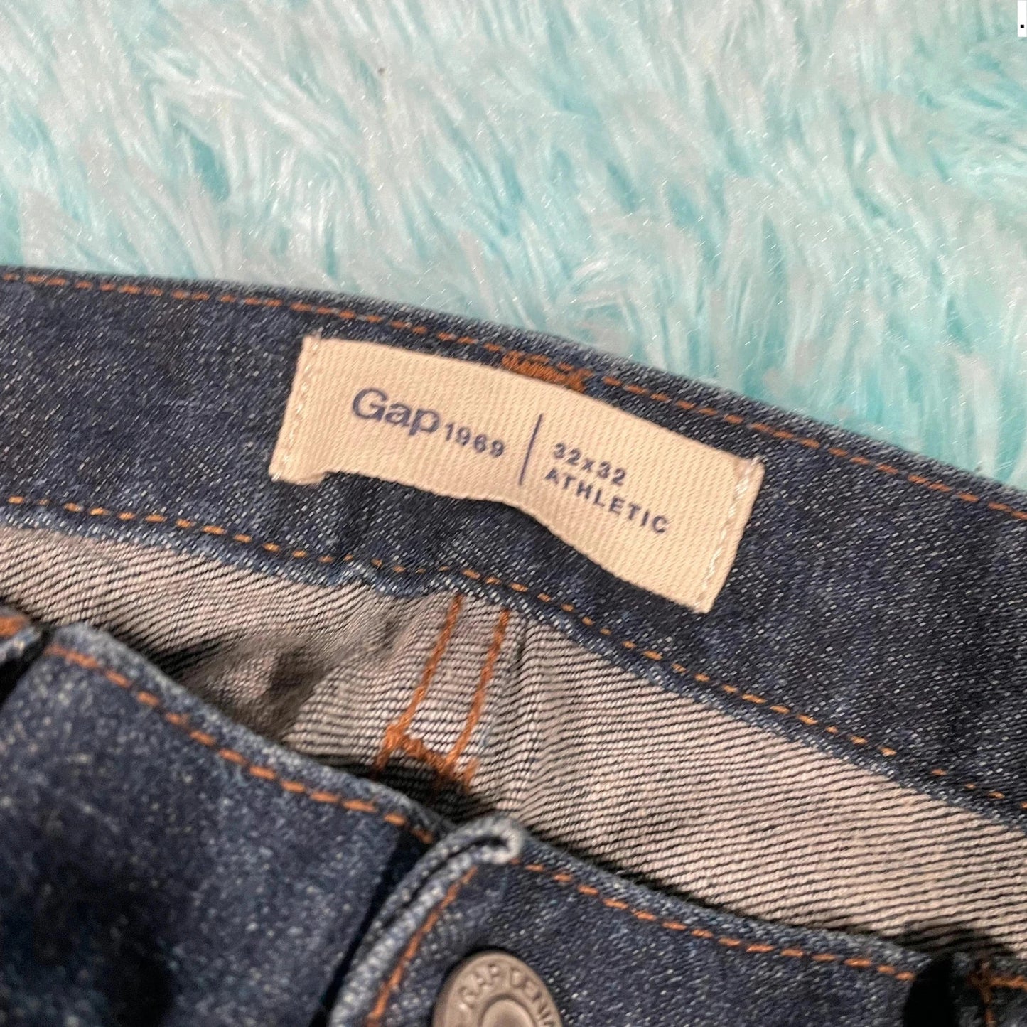 Navy Gap Jeans Slim Athletic Fit - 32W 32L