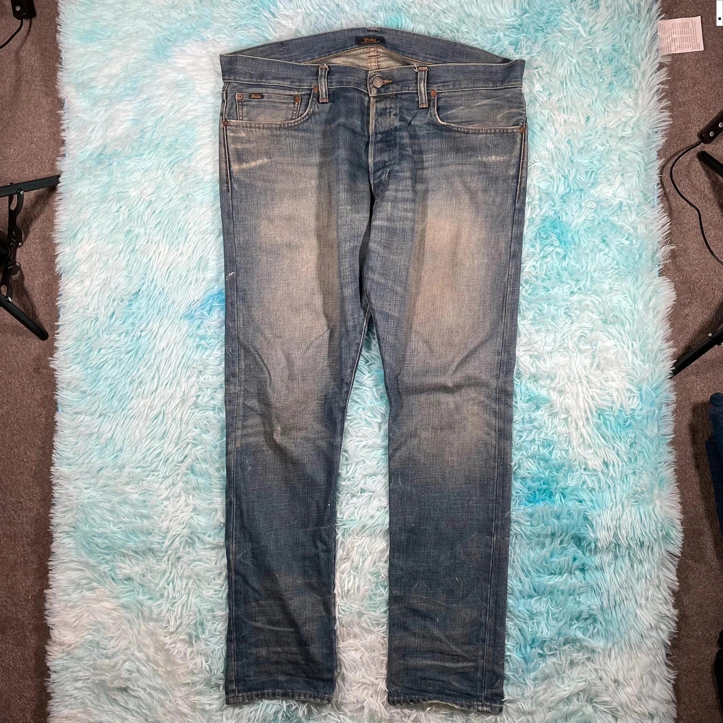 Blue Polo Ralph Lauren Rugby Jeans - 36W 32L