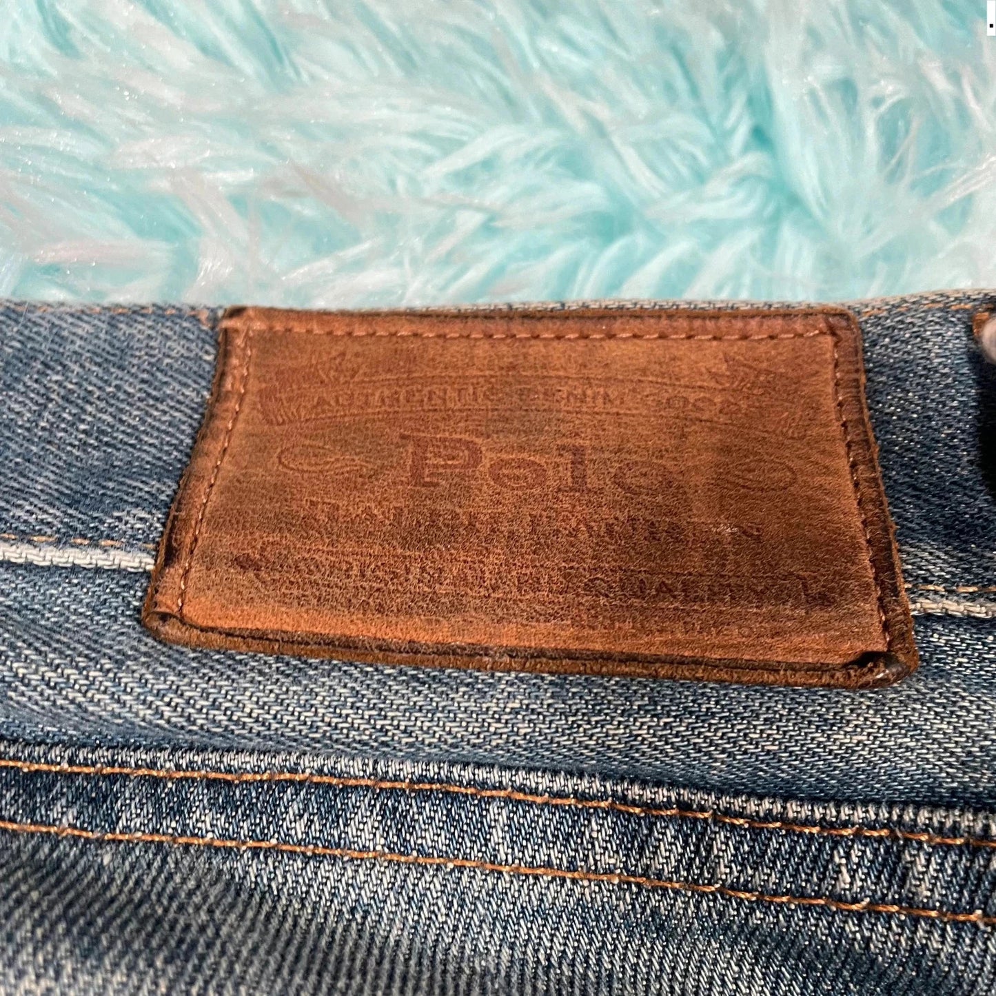 Blue Polo Ralph Lauren Rugby Jeans - 36W 32L
