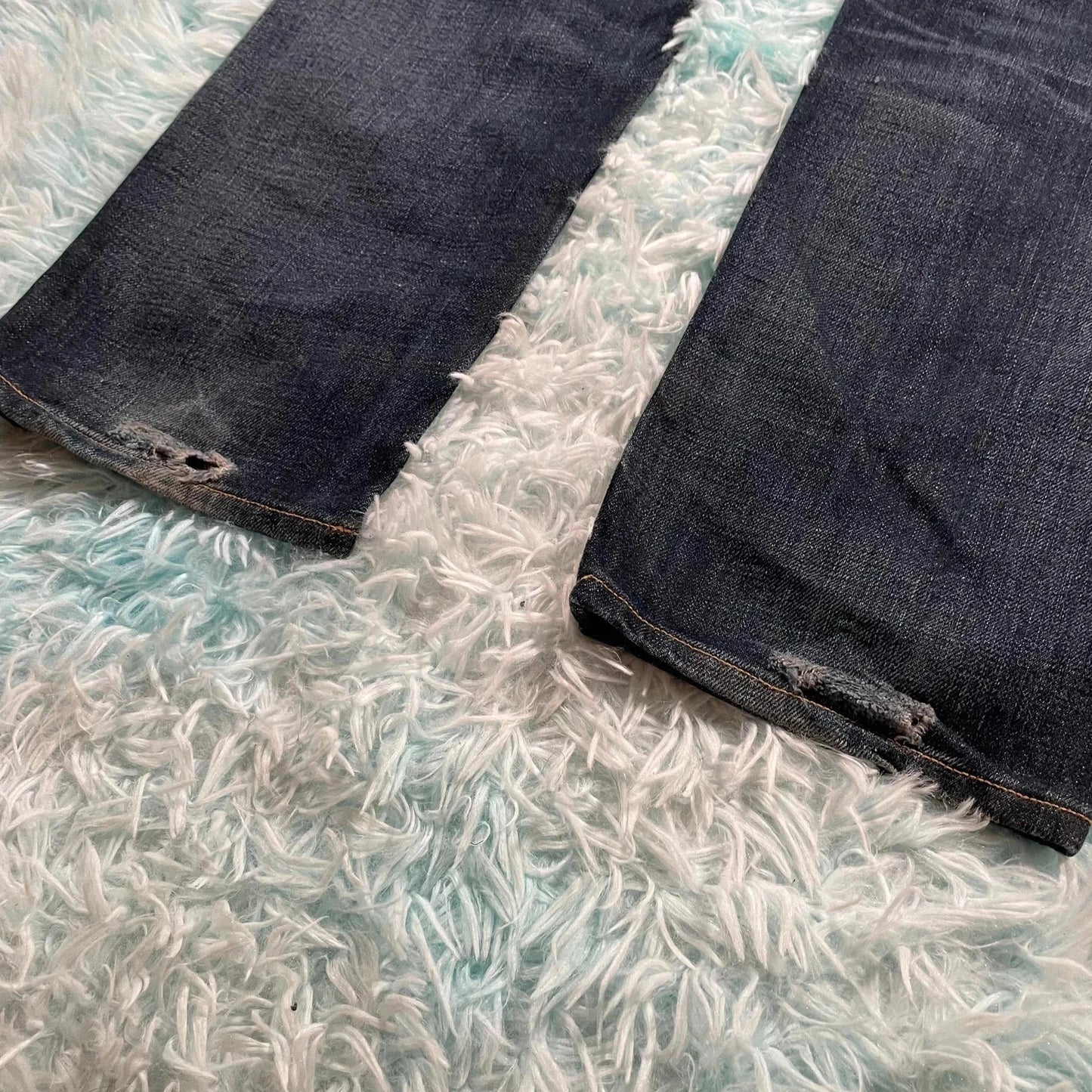 Navy Polo Ralph Lauren Rugby Jeans Selvedge - 30W 30L