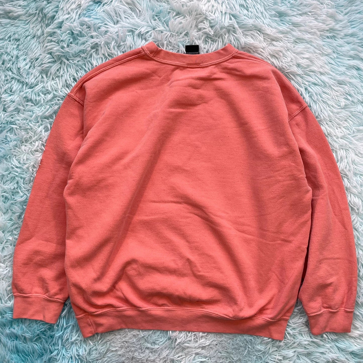 Peach Orange iets frans Sweatshirt Urban Outfitters - Medium