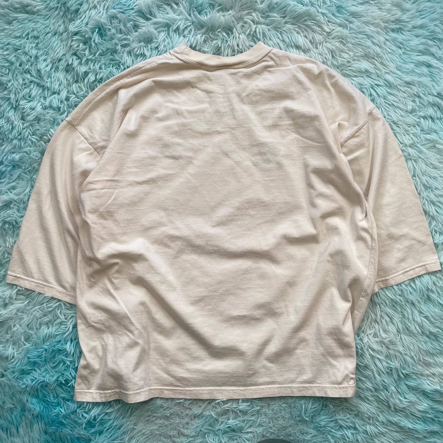 Vintage 90s Cream Sussex Cricket T Shirt - XL