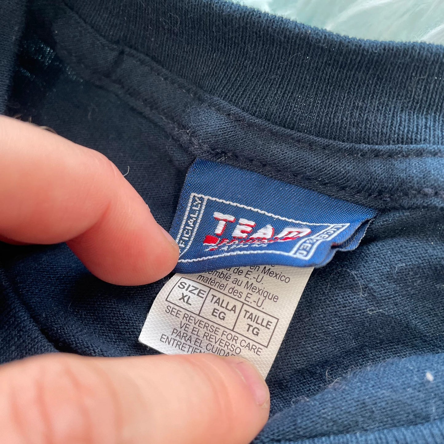 Vintage 90s Navy Bollettieri Tennis Academy Graphic T Shirt - XL