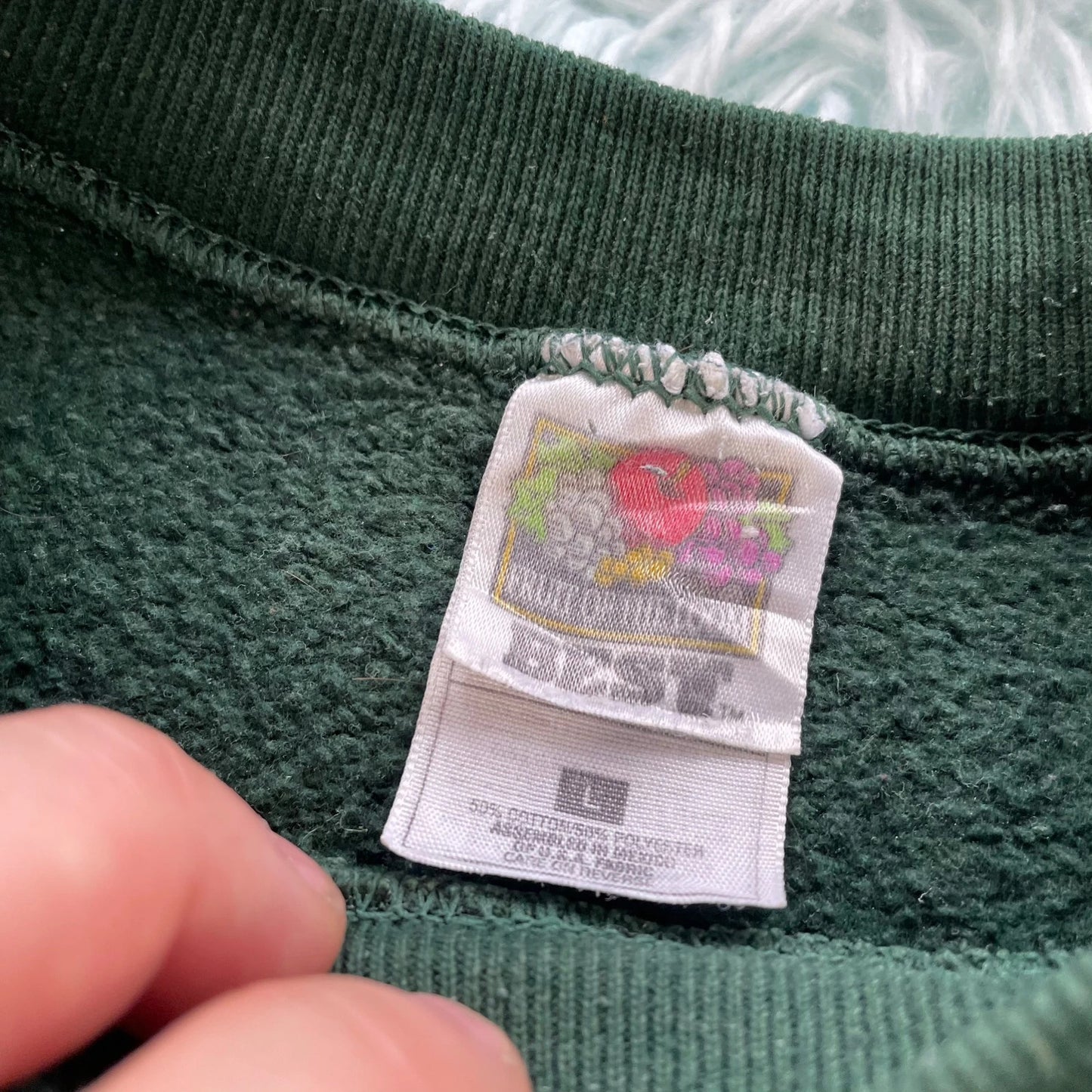 Vintage 90s Forest Green Grand Canyon Graphic Sweatshirt - Large