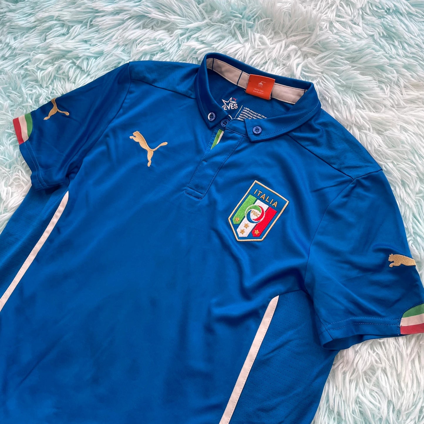 Italy Football Shirt Home Kit Puma - XS