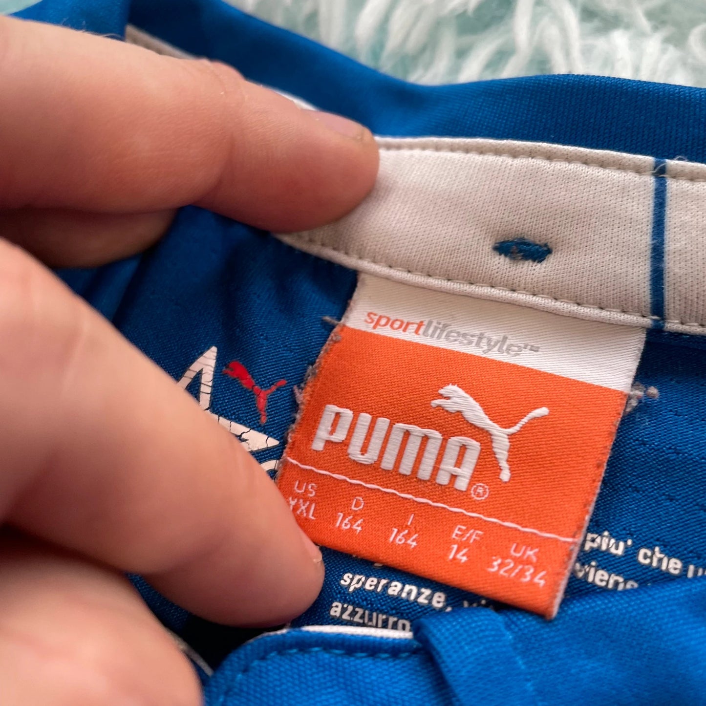Italy Football Shirt Home Kit Puma - XS