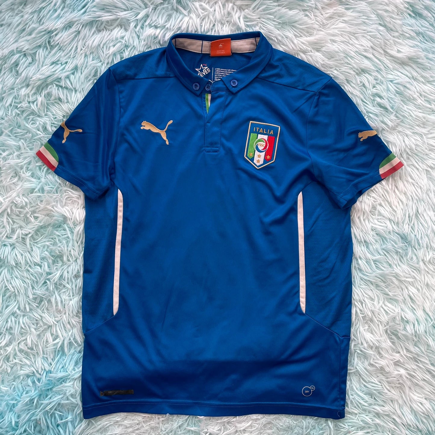 Italy Football Shirt Home Kit Puma - XS