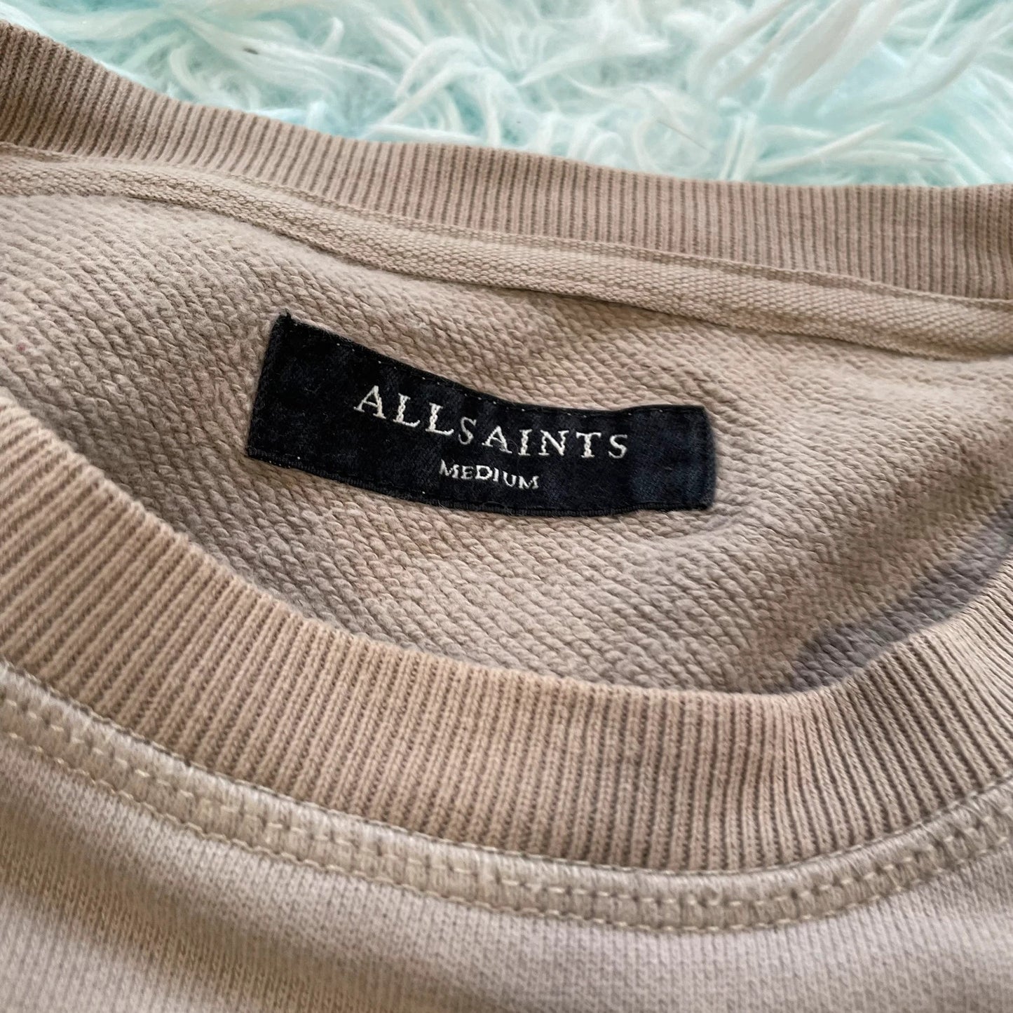 Grey AllSaints Sweatshirt - Medium